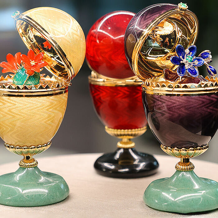 Fabergé Eier Tradition modern 