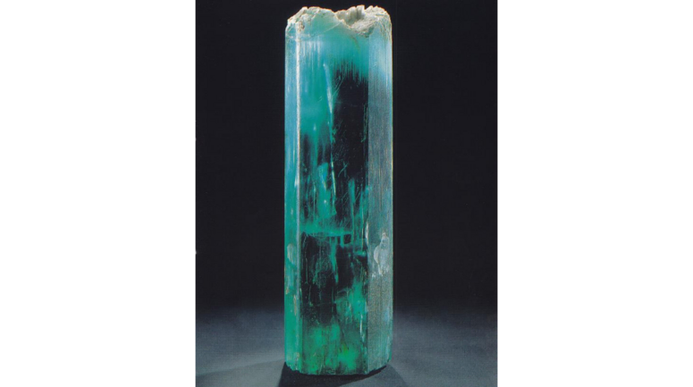 Der größte Aquamarin- Dom Pedro ungeschliffen