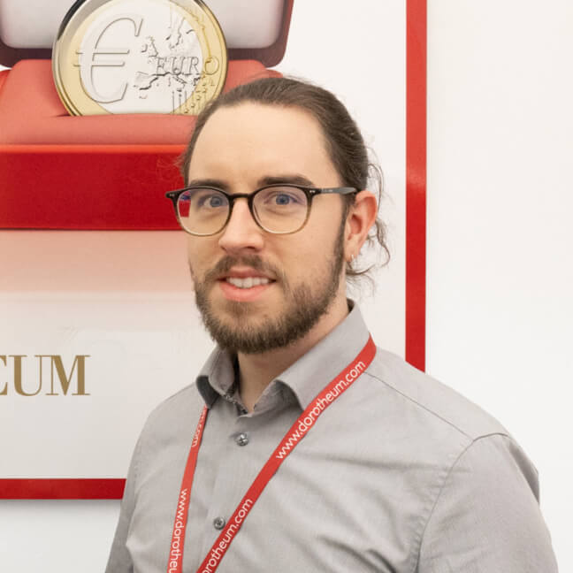 Portrait von Schätzmeister Raphael Mühling