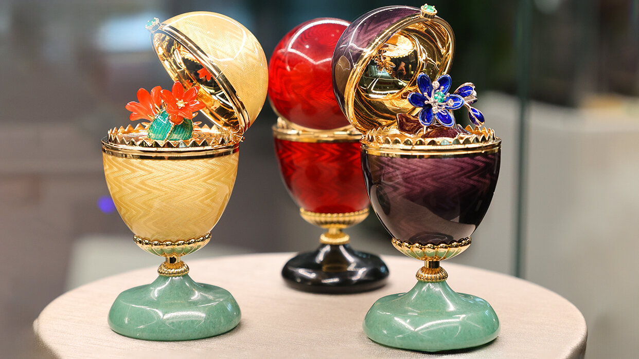 Fabergé Eier Tradition modern 