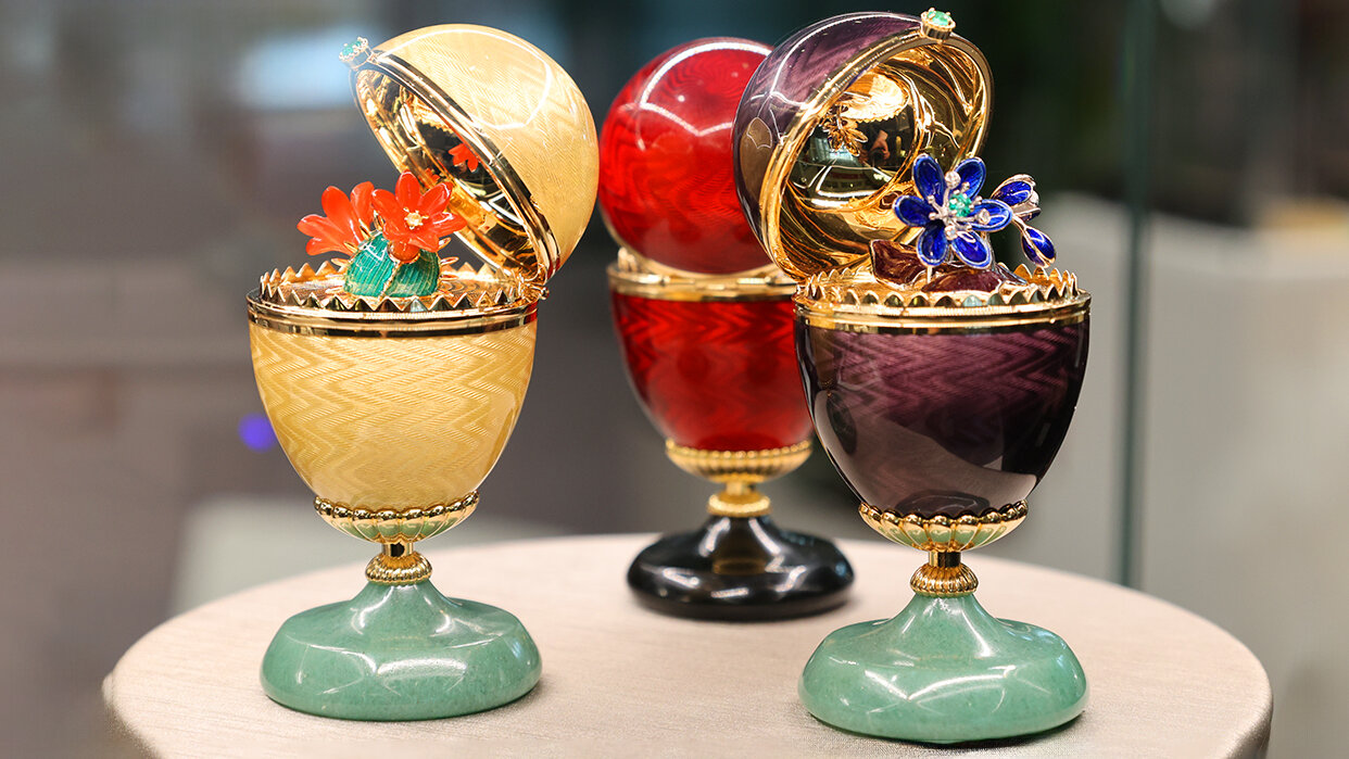 Fabergé Eier Tradition modern 