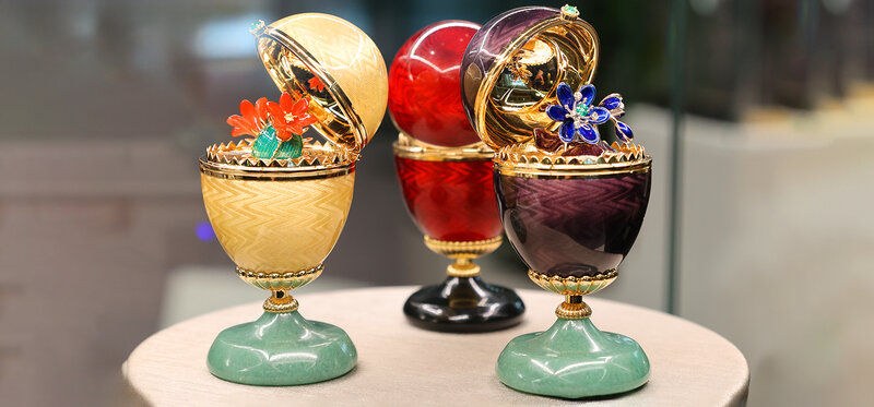 Fabergé Eier Tradition modern 