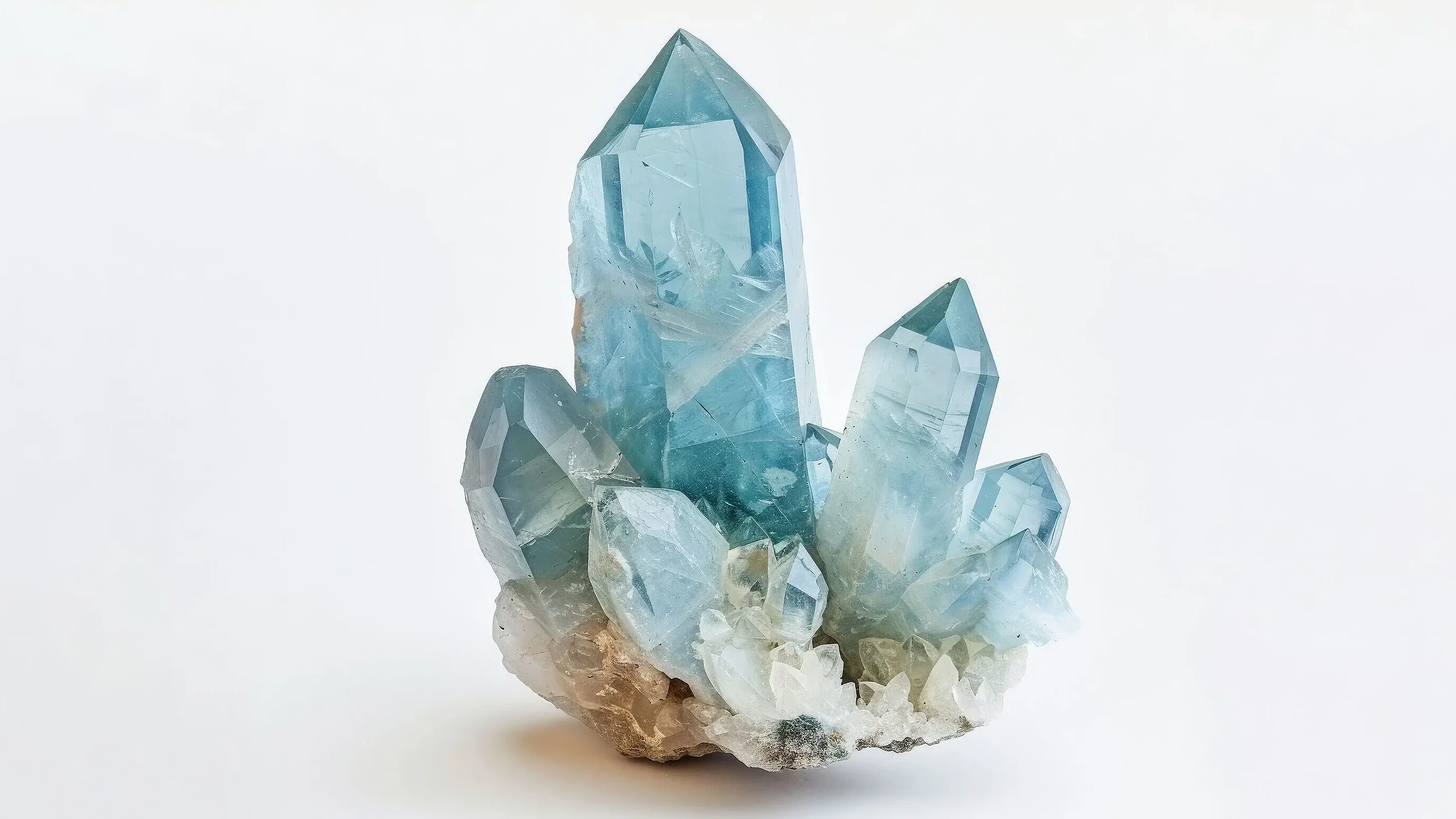 Aquamarin Rohkristall