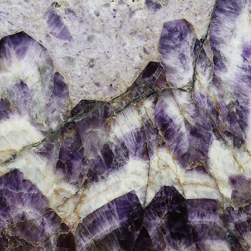 Amethyst Österreich Weinviertel polierte Platte