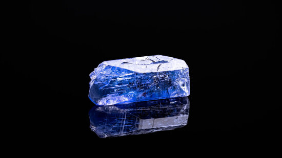  Tansanit Rohkristall