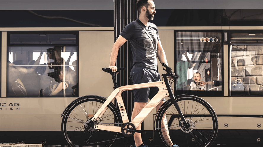 Nachhaltiger Hingucker - Fahrrad nach Maß