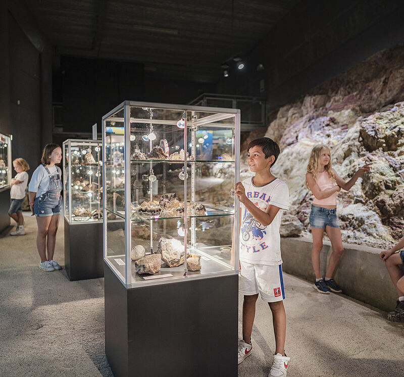 Kinder Erlebnis in der Amethyst Welt Maissau