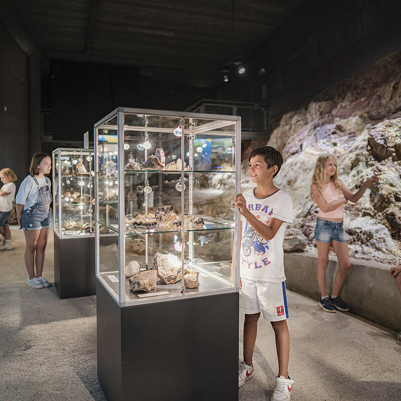 Kinder Erlebnis in der Amethyst Welt Maissau