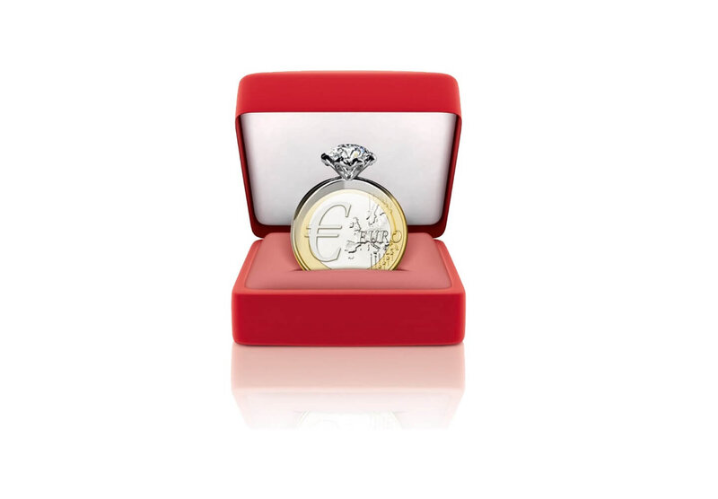 Ring in Schatulle als Pfand