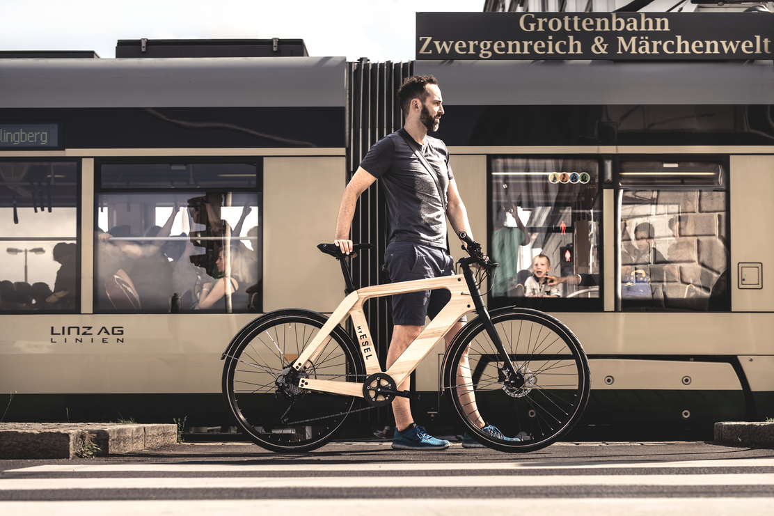 Nachhaltiger Hingucker - Fahrrad nach Maß