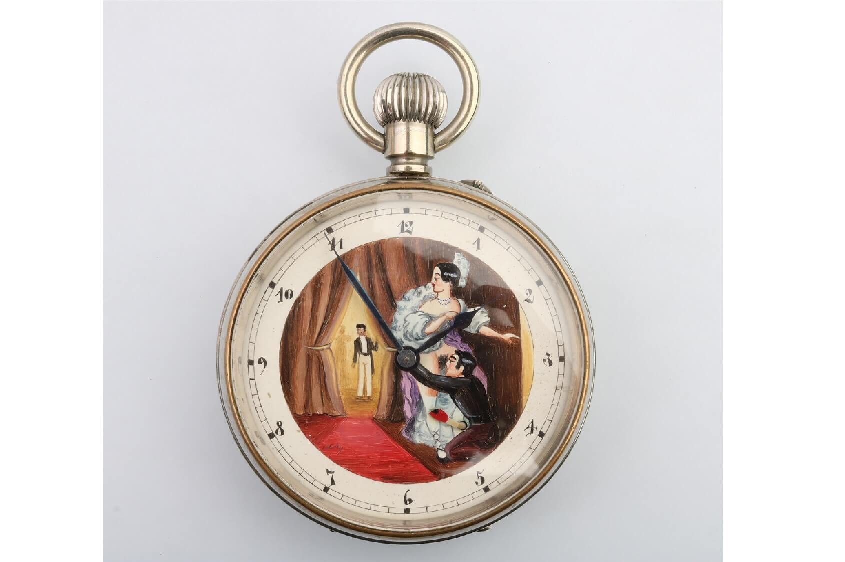 erotische Taschenuhr