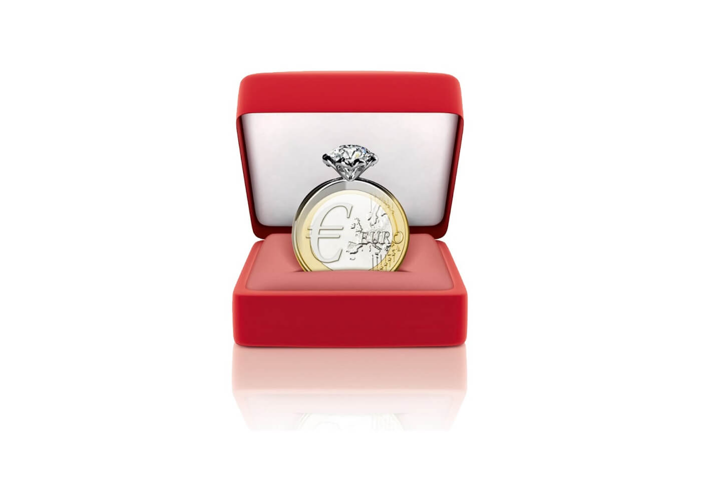 Ring in Schatulle als Pfand